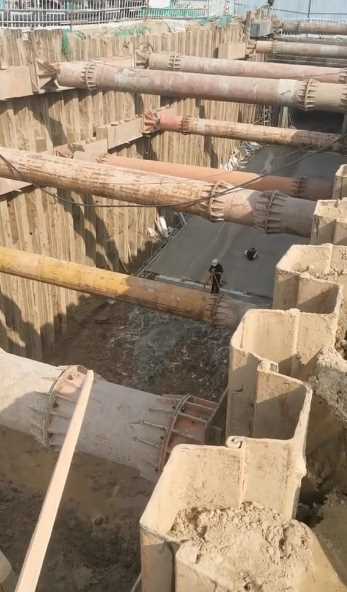 保定阜平县管廊降水