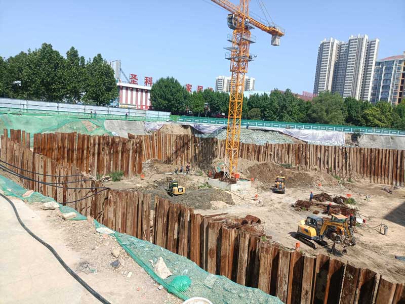 保定阜平县钢板桩